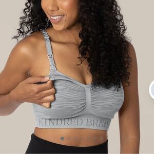 Kindred Bravely Sublime hands-free Nursing Pumping Bra breastfeeding Busty Large